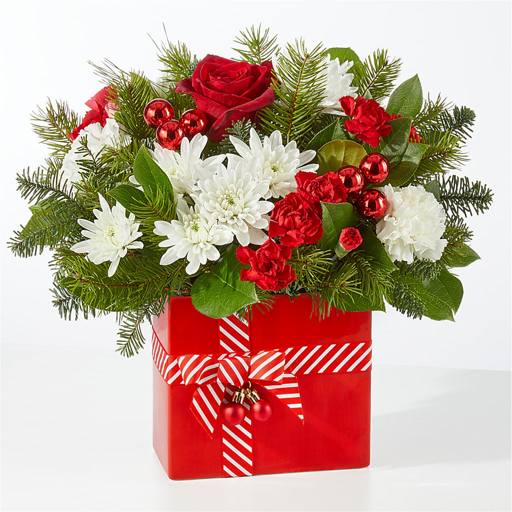 Presents Under the Tree Bouquet –  Acme Floral #0014, Akron OH
