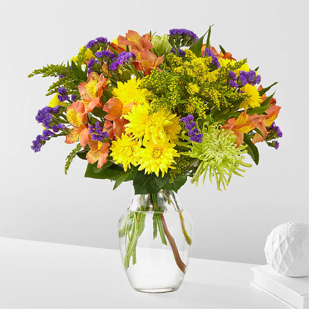 Marmalade Skies Bouquet –  Acme Floral #0014, Akron OH
