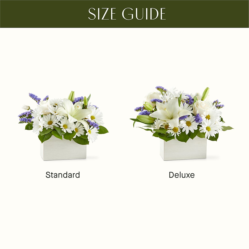 Beyond Blue Box Bouquet –  Acme Floral #0014, Akron OH