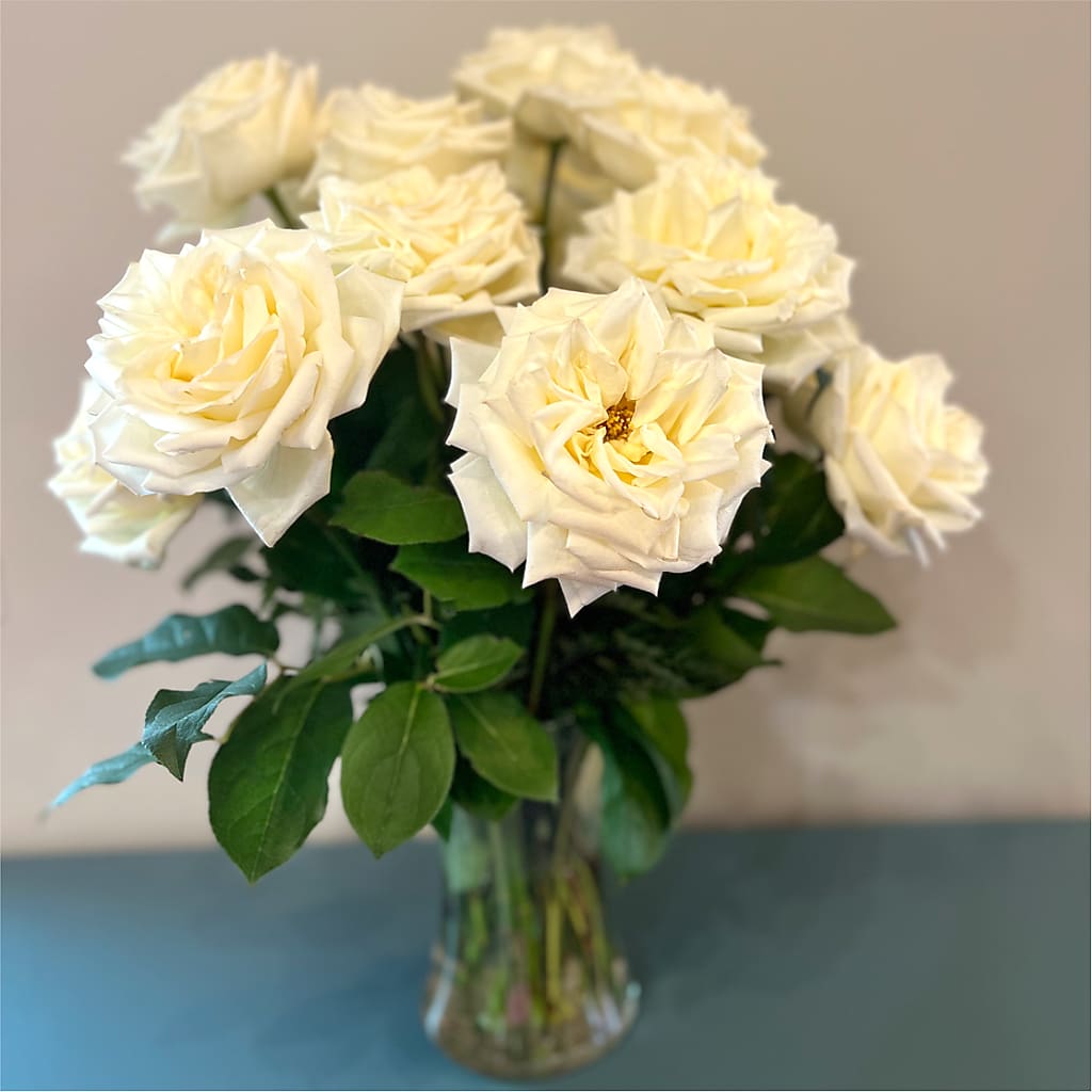 Long Stem Yellow Rose Bouquet –  Acme Floral #0014, Akron OH
