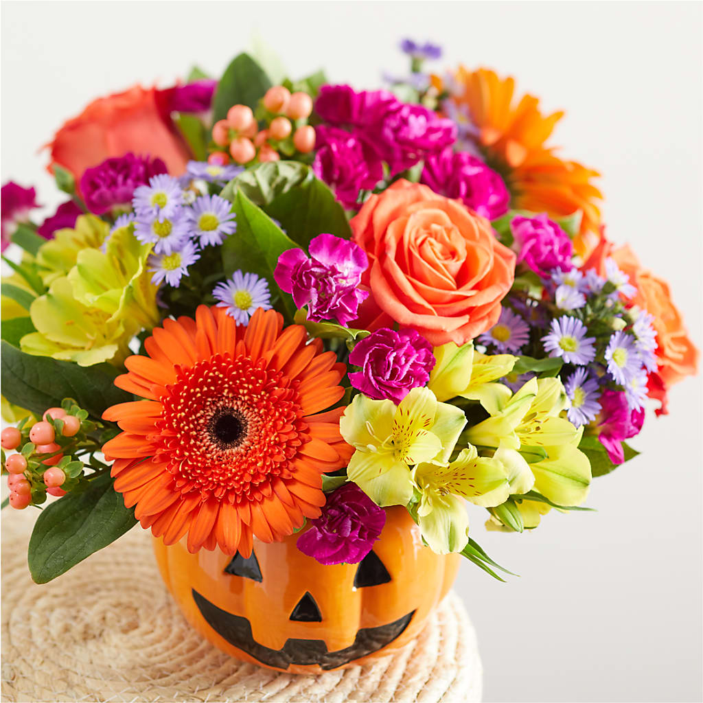 Tricks & Treats Pumpkin –  Acme Floral #0014, Akron OH