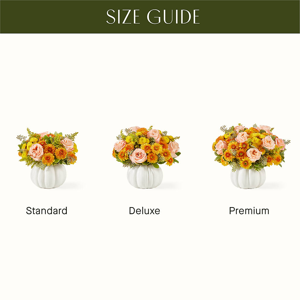 Peachy Pumpkin –  Acme Floral #0014, Akron OH