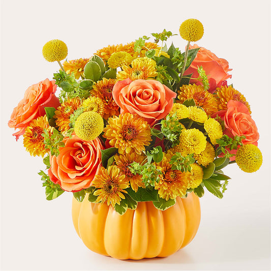 Gourdgeous Pumpkin –  Acme Floral #0014, Akron OH