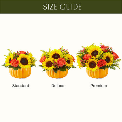 Pick of the Patch Pumpkin Bouquet –  Acme Floral #0014, Akron OH
