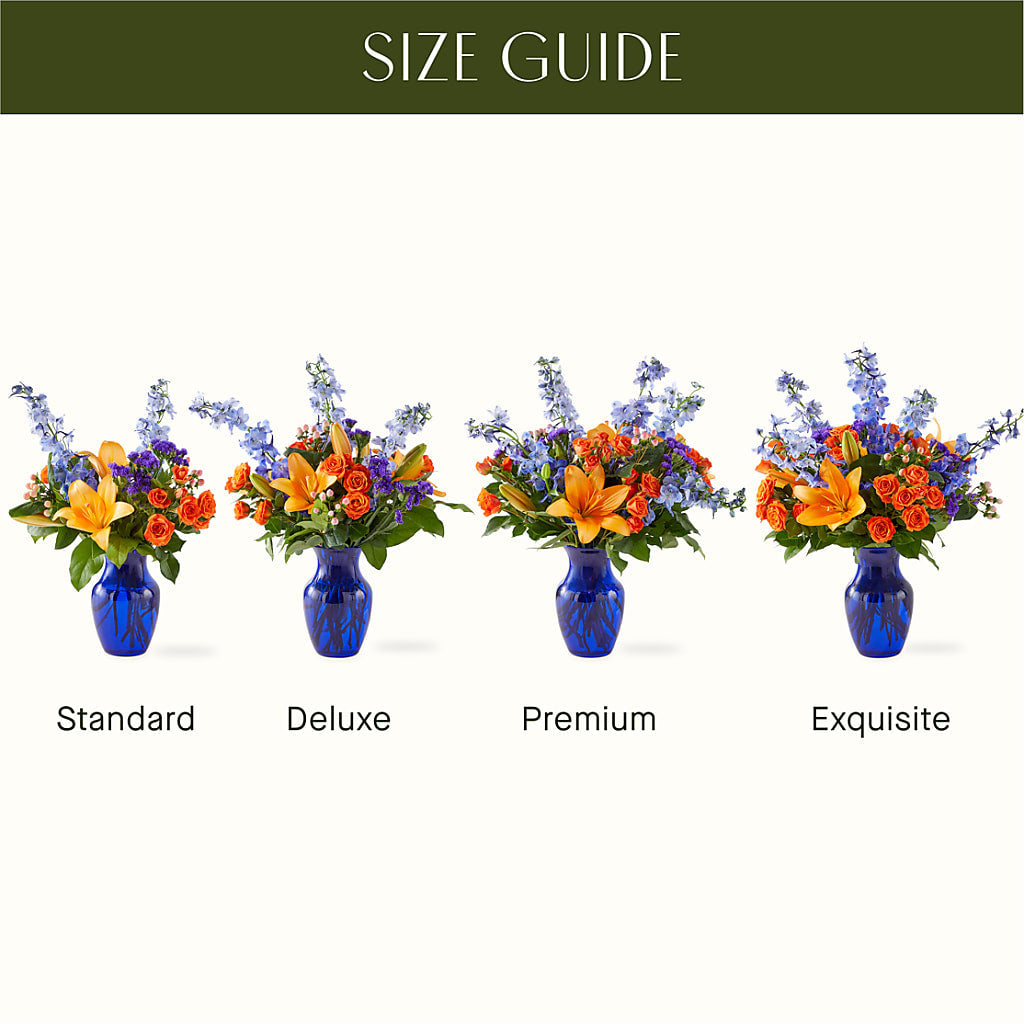 Radiant Citrus Bouquet –  Acme Floral #0014, Akron OH