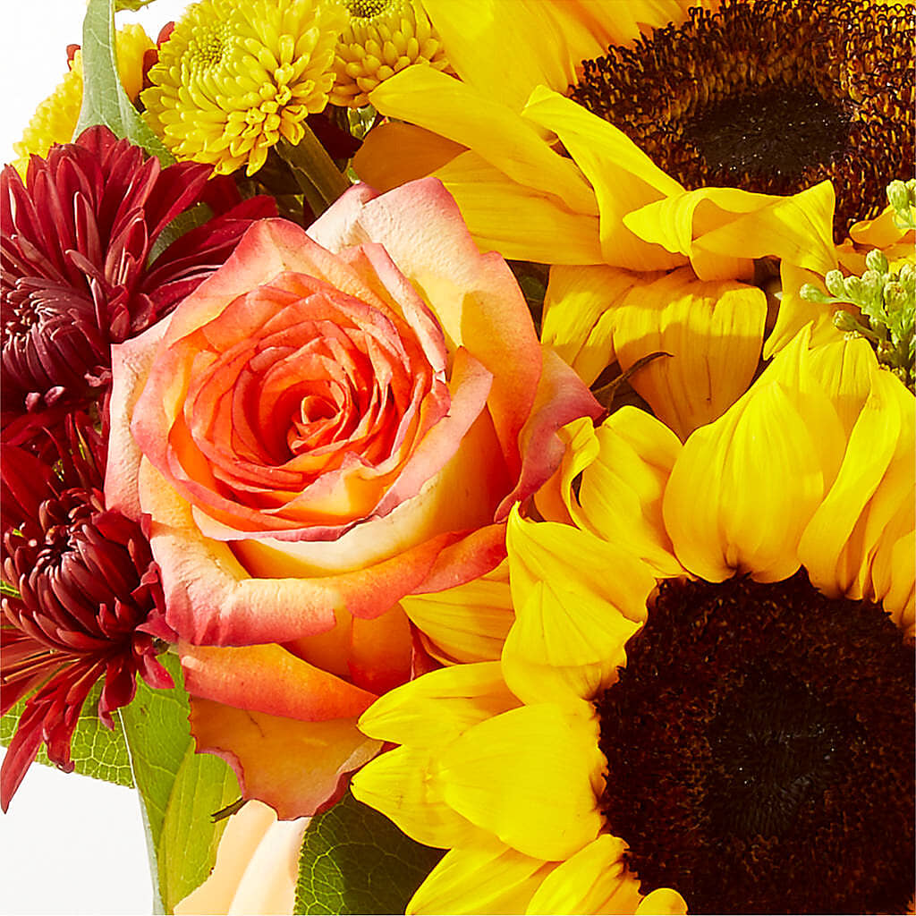 Golden Gourd Pumpkin Bouquet –  Acme Floral #0014, Akron OH