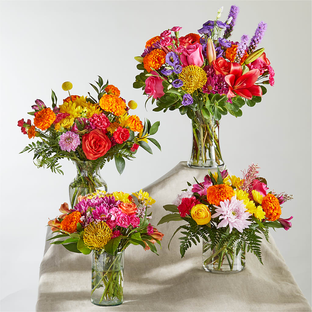Feast of Color – A Florist Original –  Acme Floral #0014, Akron OH