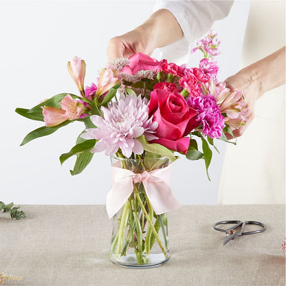 Pink Ribbon - A Florist Original –  Acme Floral #0014, Akron OH