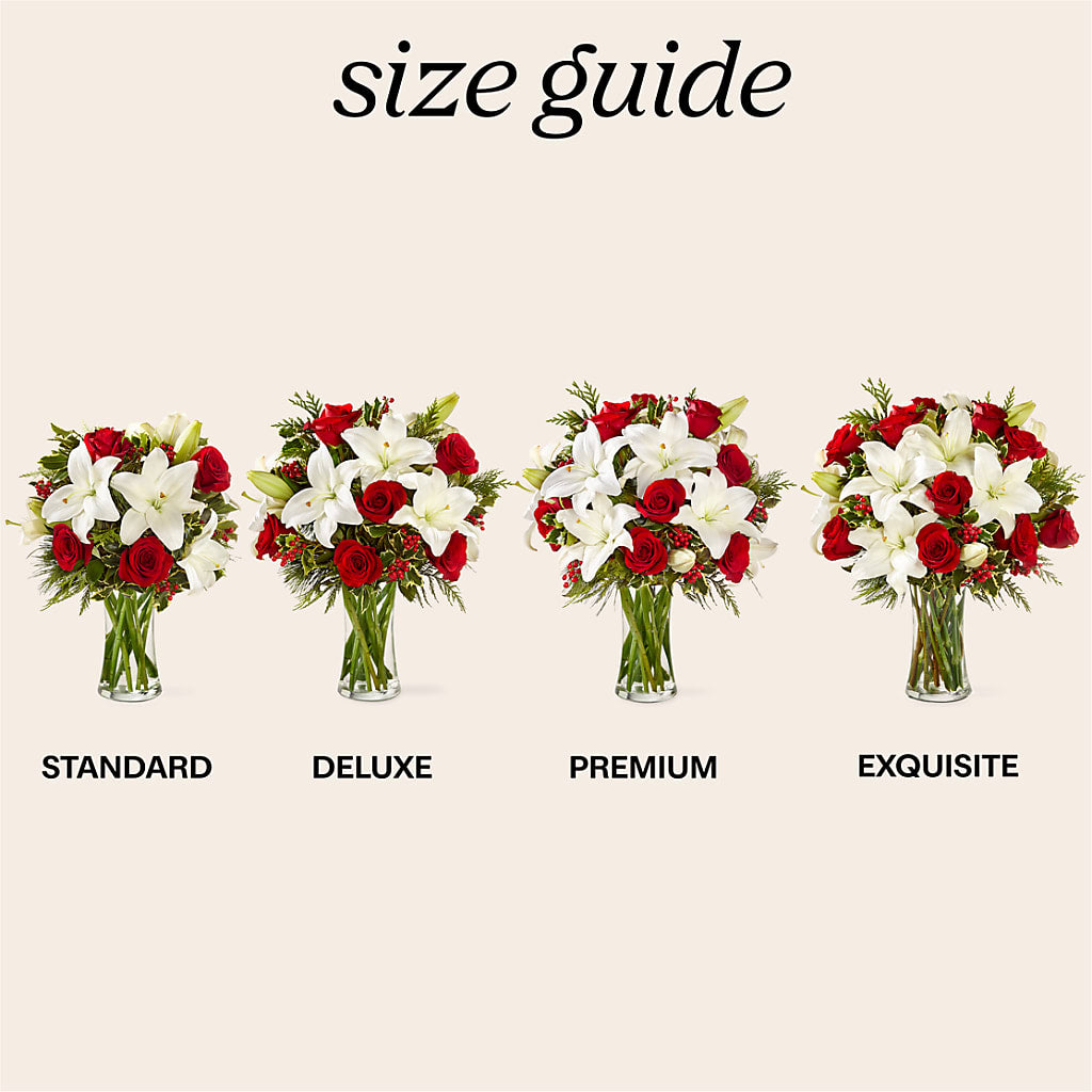 Sparkling Snowflakes Bouquet –  Acme Floral #0014, Akron OH