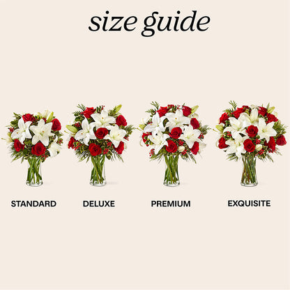 Sparkling Snowflakes Bouquet –  Acme Floral #0014, Akron OH