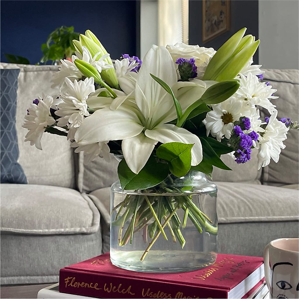 Beyond Blue Bouquet –  Acme Floral #0014, Akron OH