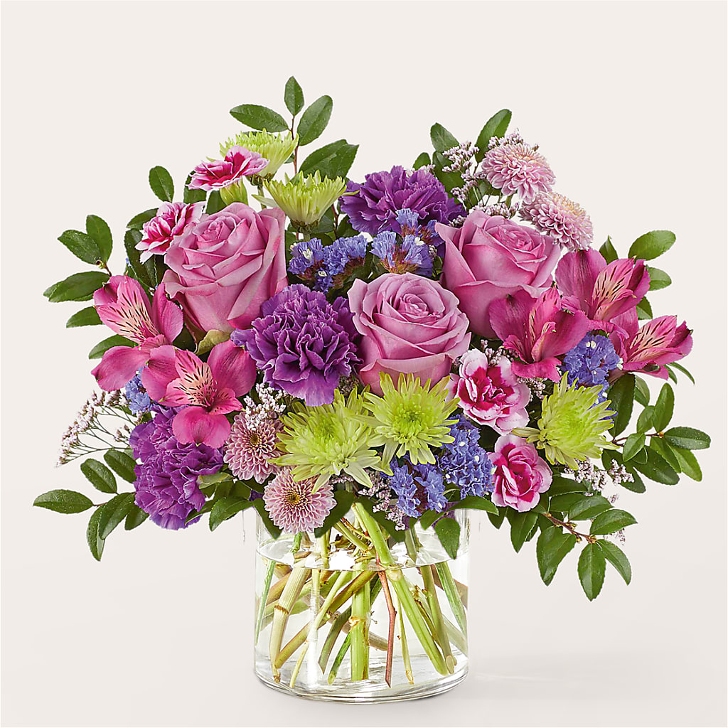 Glass Half Full Bouquet –  Acme Floral #0014, Akron OH