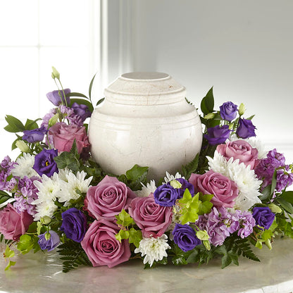 Blooming Sympathy Cremation Adornment –  Acme Floral #0014, Akron OH