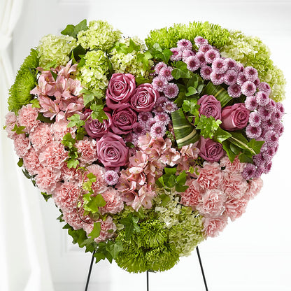 Heartwarming Standing Heart –  Acme Floral #0014, Akron OH