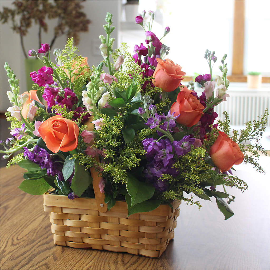 Garden of Life Basket –  Acme Floral #0014, Akron OH