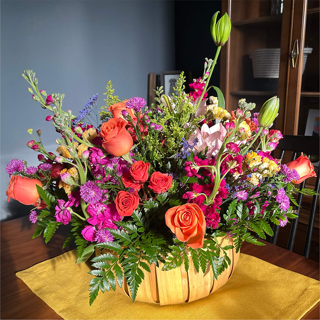 Garden of Life Basket –  Acme Floral #0014, Akron OH
