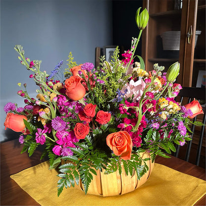 Garden of Life Basket –  Acme Floral #0014, Akron OH