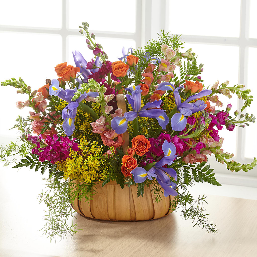 Garden of Life Basket –  Acme Floral #0014, Akron OH