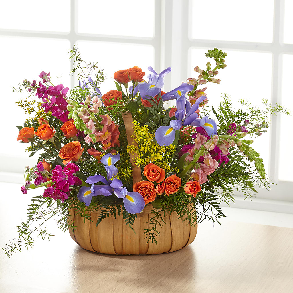 Garden of Life Basket –  Acme Floral #0014, Akron OH
