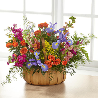 Garden of Life Basket –  Acme Floral #0014, Akron OH