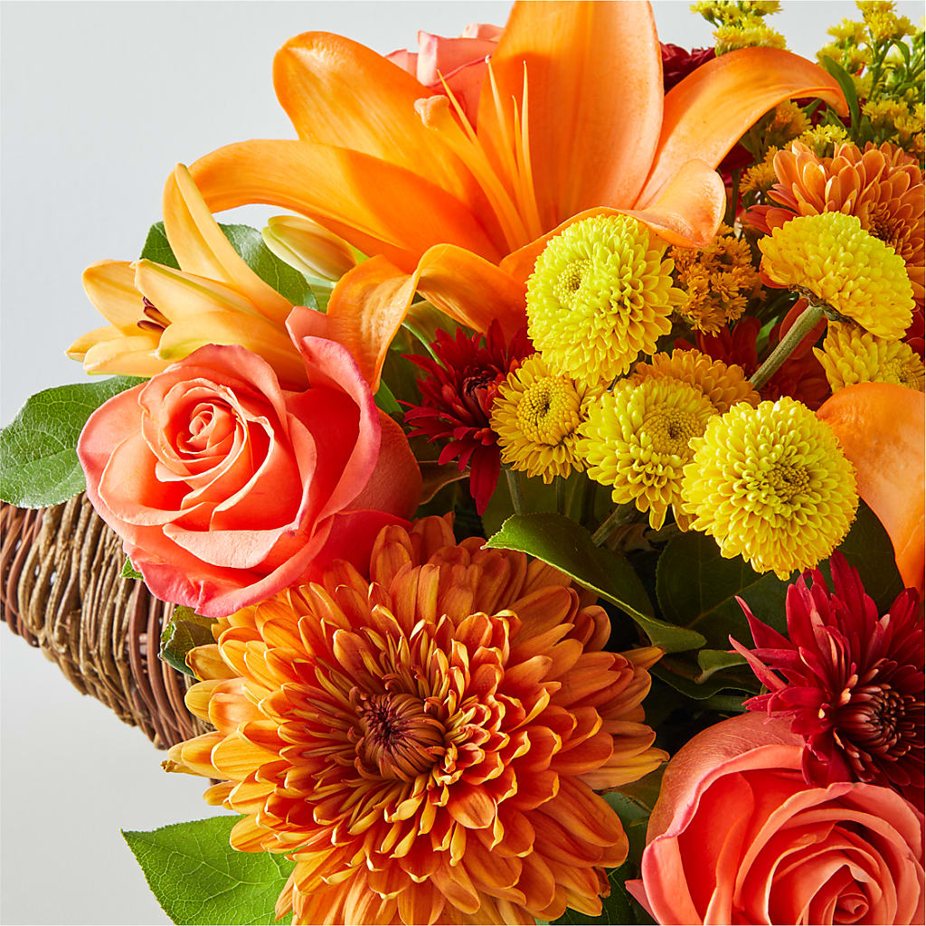 Bouquet of Blessings Cornucopia –  Acme Floral #0014, Akron OH