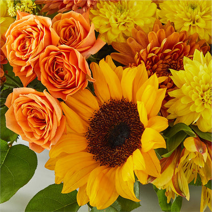 Autumn Harmony Centerpiece –  Acme Floral #0014, Akron OH