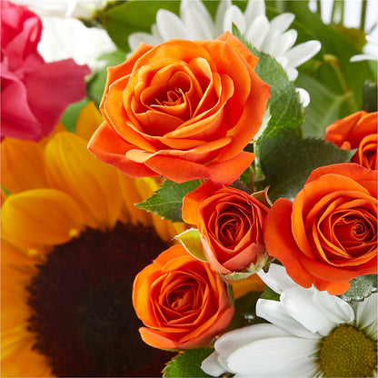Sun-drenched Blooms Bouquet –  Acme Floral #0014, Akron OH