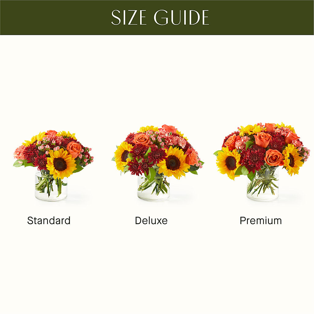 September Sunset Bouquet –  Acme Floral #0014, Akron OH