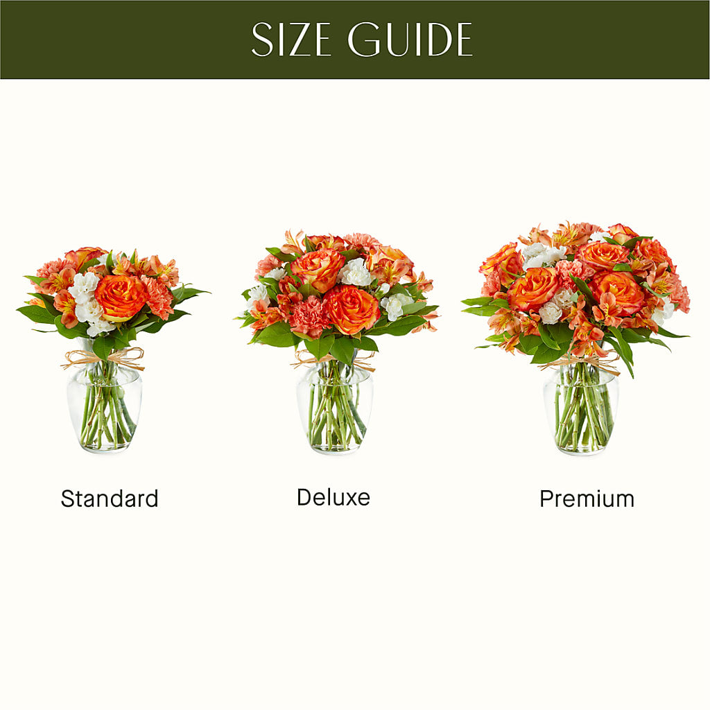 Apricot Glow Bouquet –  Acme Floral #0014, Akron OH