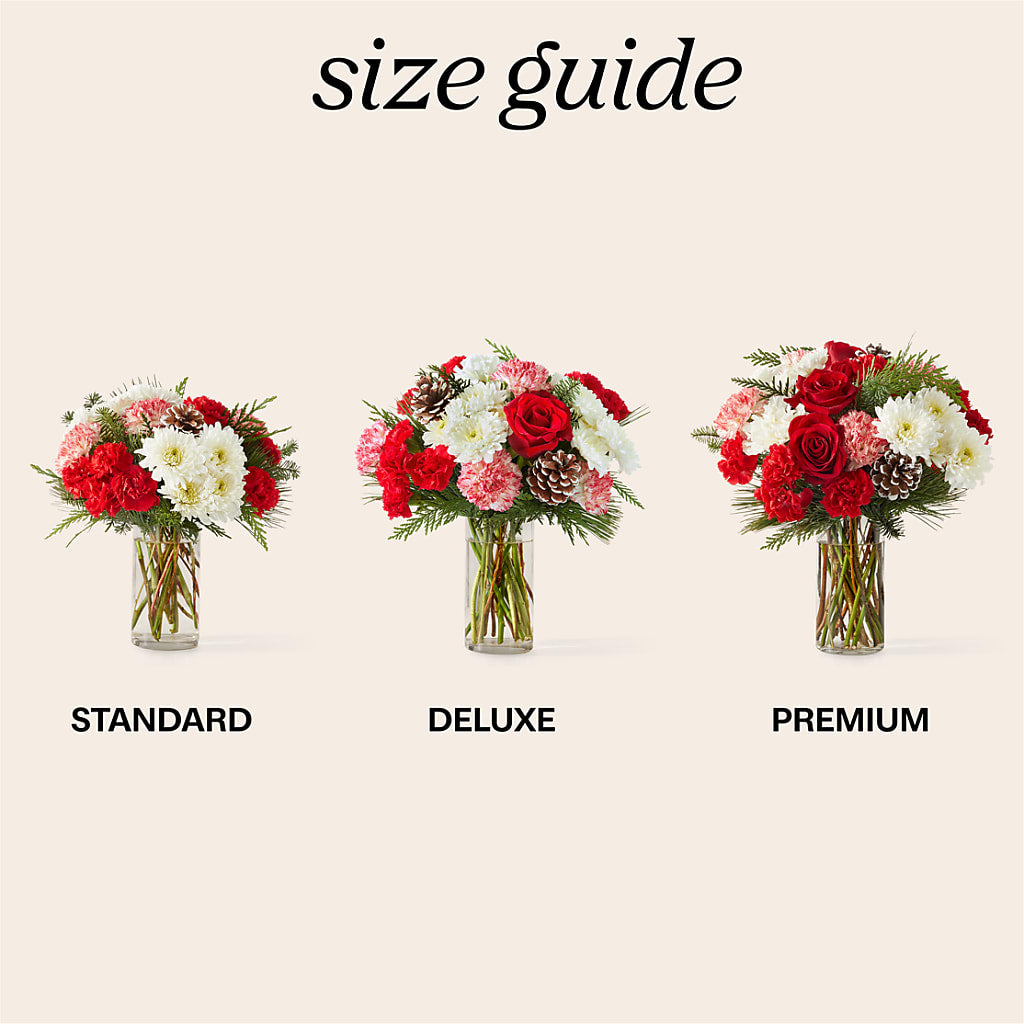 Candy Cane Lane Bouquet –  Acme Floral #0014, Akron OH