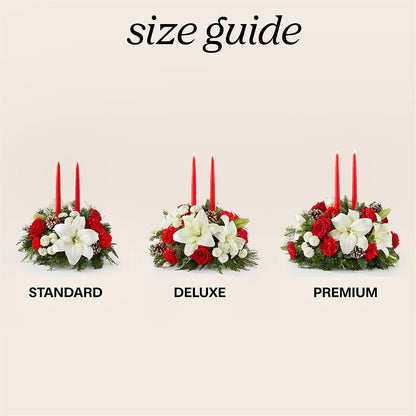 Seasonal Festivities Centerpiece –  Acme Floral #0014, Akron OH