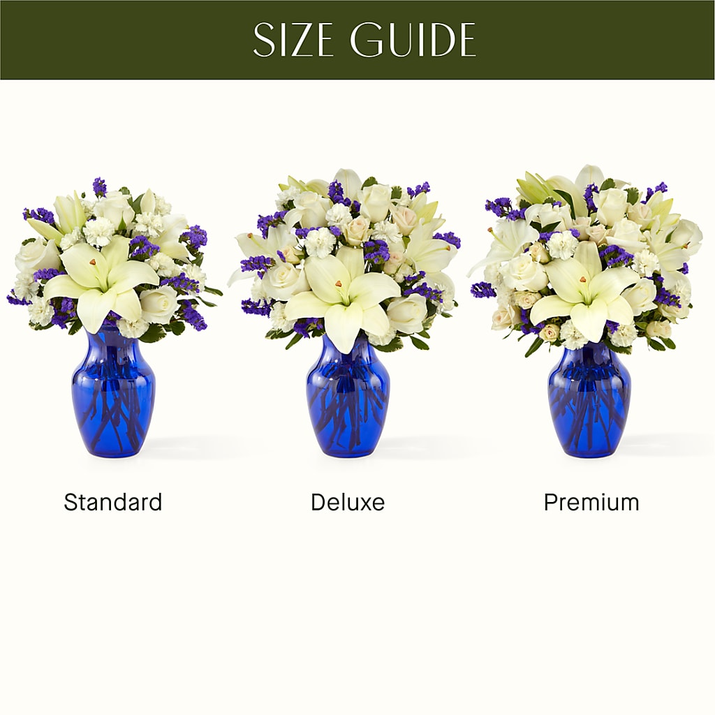 Sapphire Rush Bouquet –  Acme Floral #0014, Akron OH