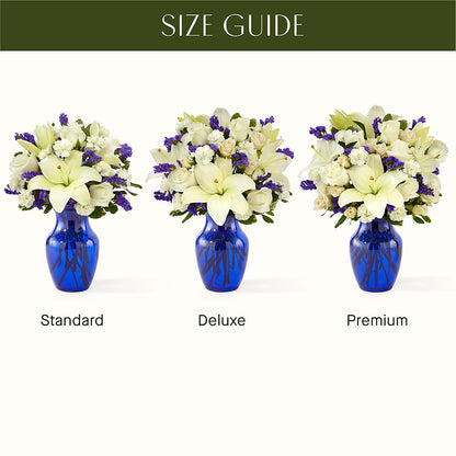 Sapphire Rush Bouquet –  Acme Floral #0014, Akron OH