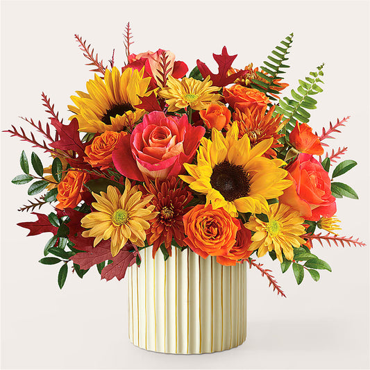 Fall Campfire Bouquet –  Acme Floral #0014, Akron OH