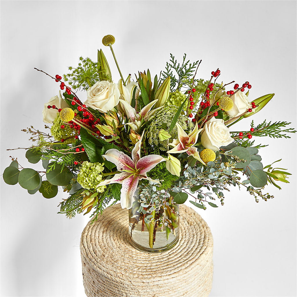 Berry & Bright Bouquet –  Acme Floral #0014, Akron OH
