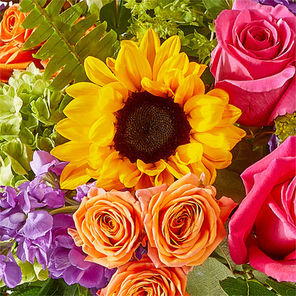 Vibrant Greetings Bouquet –  Acme Floral #0014, Akron OH