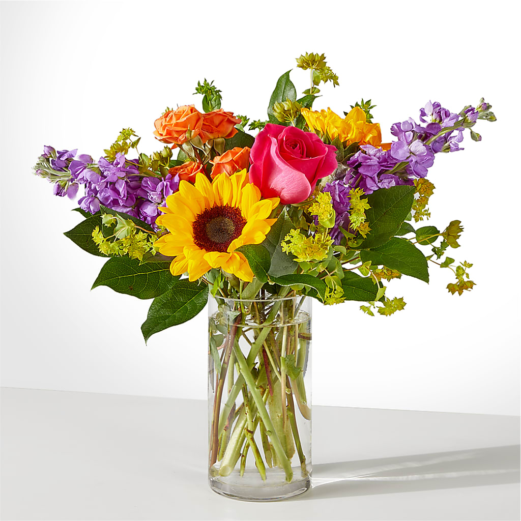 Vibrant Greetings Bouquet –  Acme Floral #0014, Akron OH