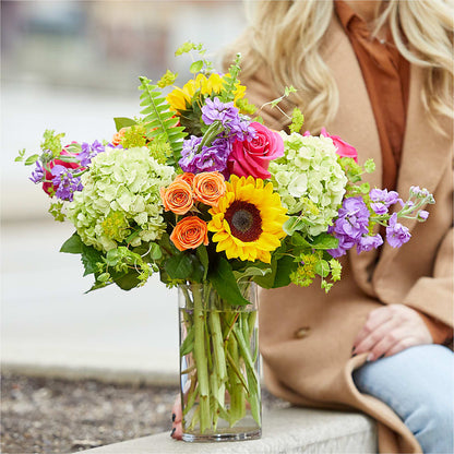 Vibrant Greetings Bouquet –  Acme Floral #0014, Akron OH