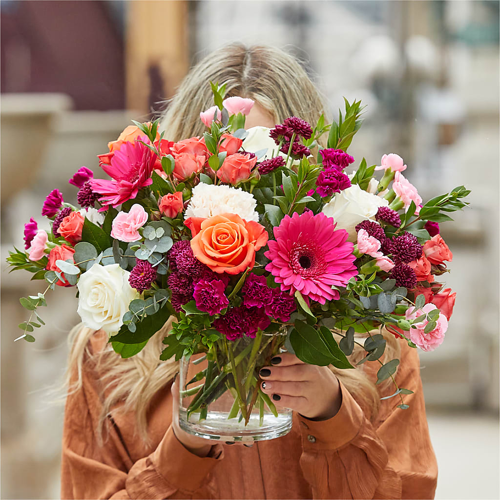 Smell the Roses Bouquet –  Acme Floral #0014, Akron OH