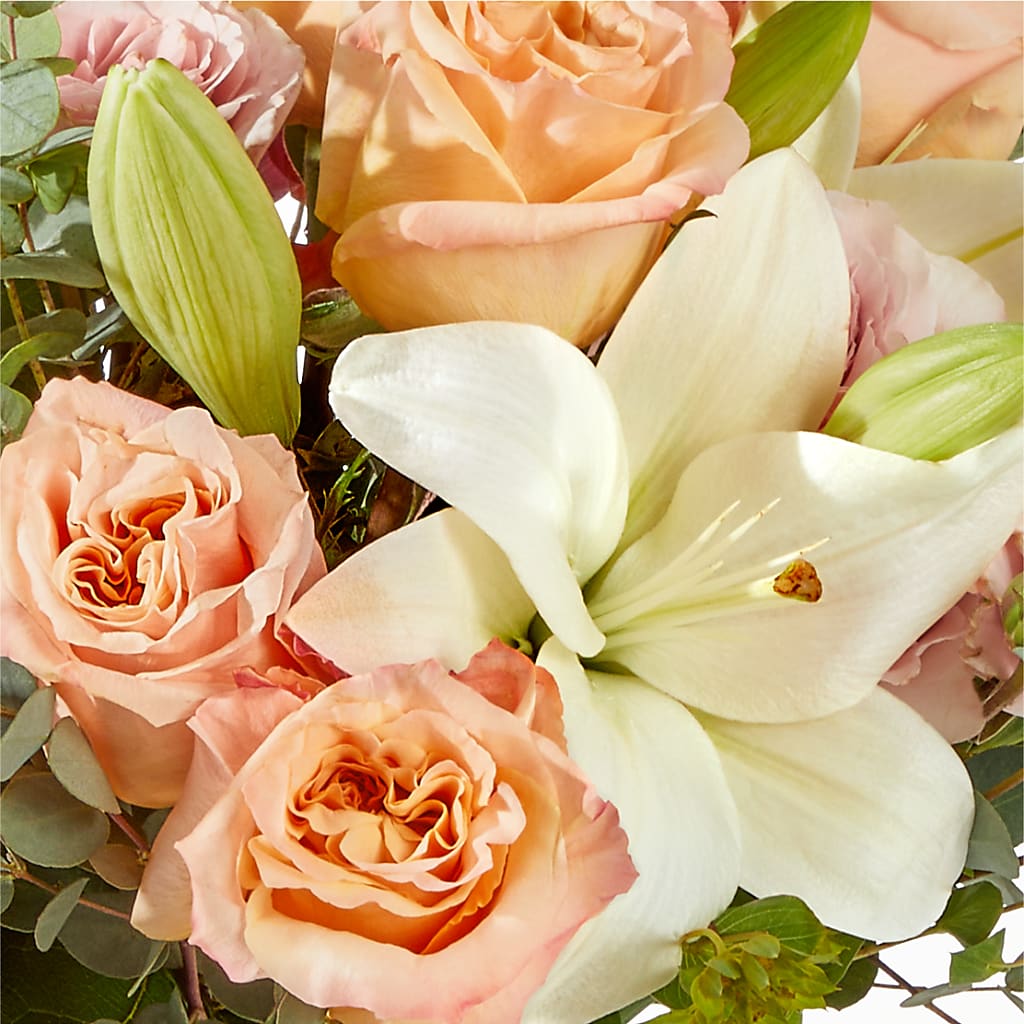 Grapefruit Splash Bouquet –  Acme Floral #0014, Akron OH
