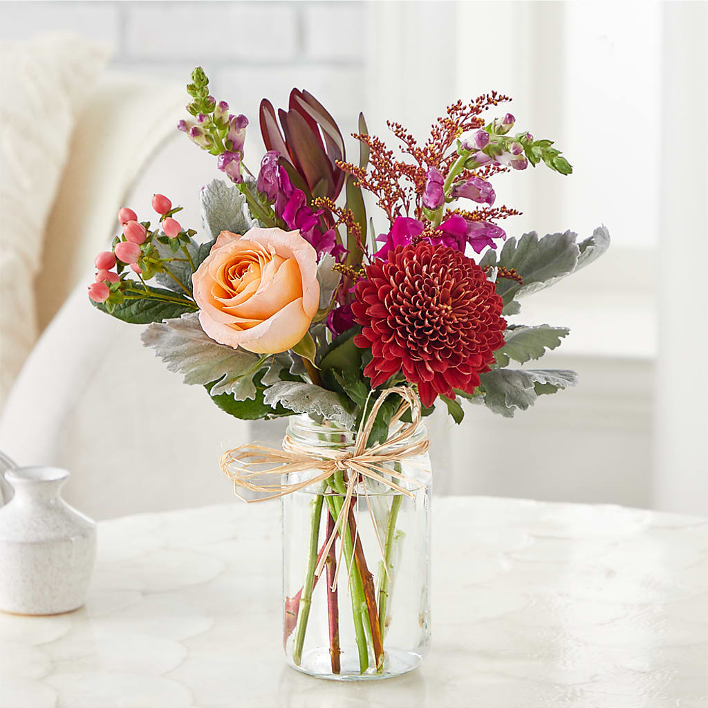 Moody Hues Bouquet –  Acme Floral #0014, Akron OH