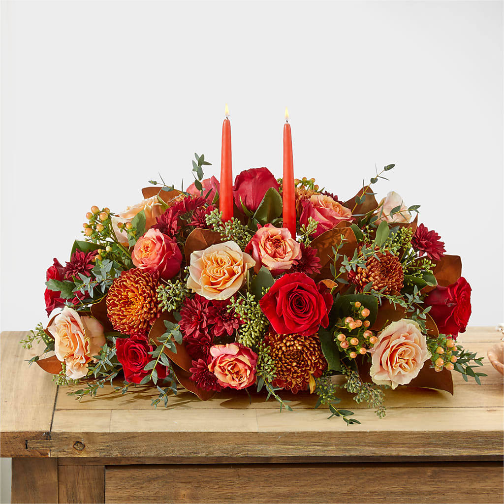 Gather Near Centerpiece –  Acme Floral #0014, Akron OH