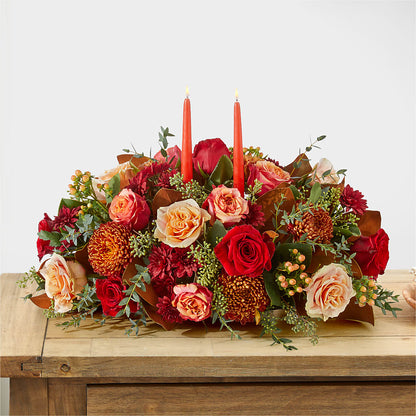 Gather Near Centerpiece –  Acme Floral #0014, Akron OH