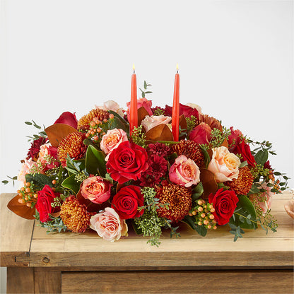 Gather Near Centerpiece –  Acme Floral #0014, Akron OH