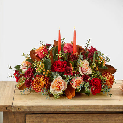 Gather Near Centerpiece –  Acme Floral #0014, Akron OH