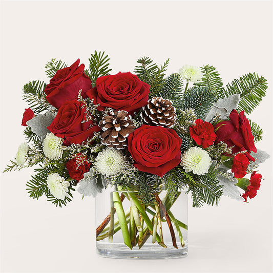 Yule Cheer Bouquet –  Acme Floral #0014, Akron OH