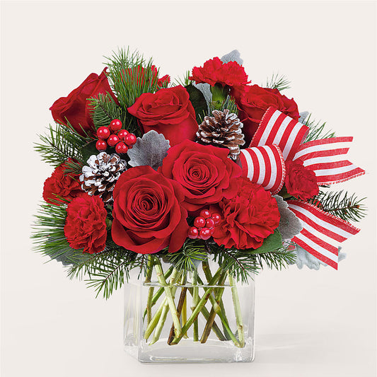Baking Spirits Bright Bouquet –  Acme Floral #0014, Akron OH